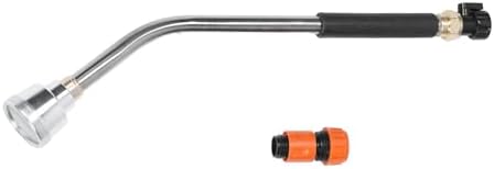 Watering Wand, Long Garden Hose Nozzle Sprayer, Adjustable Sprayer Wand for Plants Lawn, Locking Trigger, Heavy Duty Brass Connector - Image 6