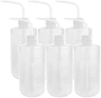 6Pcs Plastic Safety Wash Bottle, 500ml LDPE Lab Squeeze Bottle - Image 4