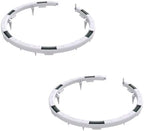 10 Pack - Premium Hevy Duty Drip Irrigation Watering Ring for 1/8" .125 Inch Tubing, Halo, Circle, Great for Greenhouse & Commercial Grower Applications (5" Diameter Ring, 10) by OneStopOutdoor