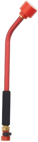 Dramm Sunrise Soft Rain Watering Spray Wand – 16” Long, Red – Gentle Full-Flow Spray with Shut-Off Valve & 8” Foam Grip – Lightweight & Durable for Gardens, Hanging Baskets & Planters by DRAMM