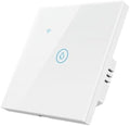 Zigbee Smart Water Heater Switch, Glass Touch Panel,No Neutral line Needed and Neutral line Needed Dual Mode,ZigBee Hub Required, EU, 20A by ngnsky