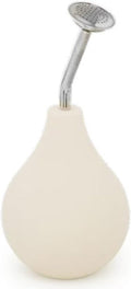 Warped Woven Wet Felting Bulb Sprinkler, Nickel-Plated Brass and Silicone, 250ml, Gentle Rain Effect, for Nuno Felting and Wool Fibers | Made in Germany (White) by Unknown