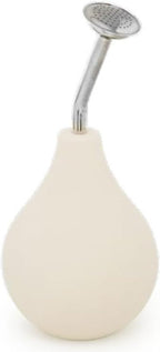 Warped Woven Wet Felting Bulb Sprinkler, Nickel-Plated Brass and Silicone, 250ml, Gentle Rain Effect, for Nuno Felting and Wool Fibers | Made in Germany (White) by Unknown