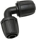 Xiaochen Garden Plumbing Hose Adapter 16 Mm Pe Hose Elbow Straight Barb Connector with Lock Nut 1/2" Hose 2-Way Garden Irrigation Drip Irrigation Accessories 20 Pieces (Color : 16mm) by Unknown