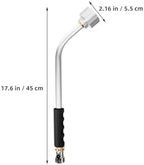 Tofficu Watering Wand For Garden Hose，17.7-Inch Watering Wand，Car Pet Window Cleaning Tool for Hanging Basket Plant Shrub Garden and Lawn(2000 Holes) - Image 2