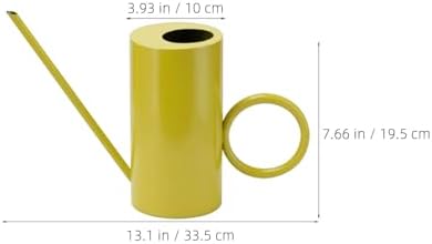 Generic Stainless Steel Indoor Watering Can 51oz 1500ml Lightweight Long Neck Watering Pot for Succulents and Vegetables with Stylish Design for Indoor Gardening - Image 2