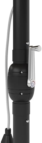 15 FT Patented Misting Patio Umbrella with Base, Outdoor Umbrella with Built-in Rechargeable Mist System - Image 7