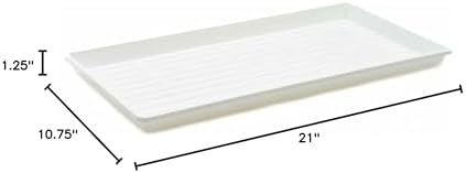 Bootstrap Farmer Shallow 1020 Trays Extra Strength No Hole White 10 Pack - Image 5