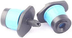 Gardening Irrigation Dripper 20 Pieces Blue 360 Degree 0~90 Liters/Hour Adjustable Flow Drip Irrigation Potted Plant Micro Irrigation Dripper with 1/4 Inch Barb (Color : Blue) - Image 4