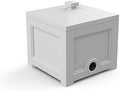 Mayne Inc 5858-W Fairfield Garden Hose White Storage Bin by Mayne