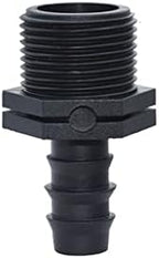 Garden 4PCS Thread Connector to Barb, PE Hose Adapter Drip Irrigation Watering System (Color : SPL11-224-16MM-4PCS) by Unknown