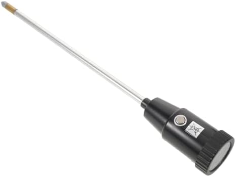 NUOBESTY High Precision 2-in-1 Soil Ph and Moisture Tester with 12-inch Long Metal Probe, Sturdy Construction, and Accurate Measurement for Agricultural Fields and Home Gardens by NUOBESTY