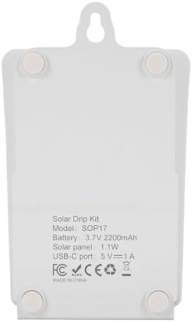 Pomya Auto Self Watering Kit for Garden | Solar Powered Irrigation System with 2200mAh Battery and Timer - Image 7