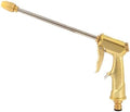 Garden Irrigation Hidrolimpiadora Metal Sprinkler Hose Nozzle Adjustable High Pressure Water Gun Wash Lances Foam(Golden Gun) by Unknown