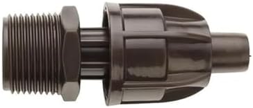 TechLock x 3/4 in MPT Male Adapters, 17mm - Pack of 25 (TLCK075MA) - 32500-080000 Netafim by Netafim