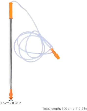 9.84ft Telescopic Sprayer Wand Stainless Steel Extension Rod - Image 2