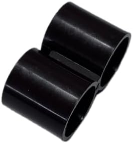 NETAFITM Drip Irrigation Barbed Fittings,3/8" 12MM Black Drip Tubing Coupler Elbow Tee Reducer (Figure 8-12mm (3/8"), 25 Count) - Image 5