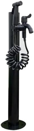 304 Stainless Steel Outdoor Faucet Vertical Garden Water Column - Freestanding Hose Stand for Easy Access, Durable, Weather-Resistant, Perfect for Gardening and Landscaping by Unknown