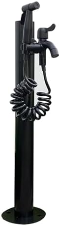 304 Stainless Steel Outdoor Faucet Vertical Garden Water Column - Freestanding Hose Stand for Easy Access, Durable, Weather-Resistant, Perfect for Gardening and Landscaping by Unknown