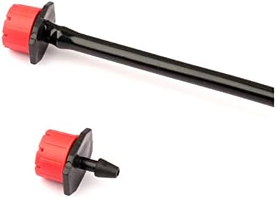 Xiaochen Sprinklers Watering Pipe Fittings 10/20/30/40 Pieces of Adjustable Micro-Flow Dripper, 8-Hole Dripper, Spray Red Sprinkler, Garden Drip Irrigation Nozzle (Color : 30pcs) - Image 5