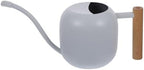 Capacity Metal Watering Can with Ergonomic Wooden Handle and Long Spout for Indoor and Outdoor Plants Stainless Steel Watering Pot for Flowers and Houseplants by DIYEAH