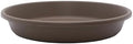 The HC Companies Plastic Plant Saucer - Flower Pot Saucers for Outdoors & Indoors - Traditional Design Plant Pot Trays for Water Drainage - Durable & Stylish Round Plant Tray (21-inch Chocolate) by TheHCCompanies