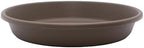 The HC Companies Plastic Plant Saucer - Flower Pot Saucers for Outdoors & Indoors - Traditional Design Plant Pot Trays for Water Drainage - Durable & Stylish Round Plant Tray (21-inch Chocolate) by TheHCCompanies