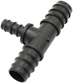 25mm To 1/2 3/4 Hose Tee Water Splitter Barb Connector DN20 To 16mm 20mm Drip Irrigation Fittings 30 Pcs(25 to 20 hose) - Image 3