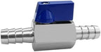 2PCS Stainless Steel 3/4" Mini Ball Valve Shut Off Valve 3/4" Hose Barb - Image 3