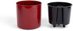 rePotme 8 inch Self Watering Plant Pot for Indoor Plants, African Violets, Succulents, The Aqua Core Collection (Ruby Red) - Image 2