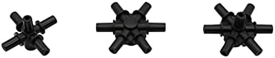 Hose Connector Adapter 6mm Interface Multiple Joints Cross-connect Connector Five-way Six-way Seven-way Garden Irrigation Hose Diverter 100 Pieces (Color : Purple) - Image 7