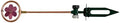 Whimsical Dancing Flower Sprinklers for 360 Degree Coverage in Gardens and Green Spaces Yard Irrigation Accessories Outdoor Rotating Sprinkler for Lawns by Fogun