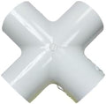 10 Pack - Dura Plastics Schedule 40 PVC Slip Cross | High-Capacity 4-Way Connection | Irrigation & Plumbing | 420-005 (3/4" 10 Pack (P34X-10)) by DripWorks