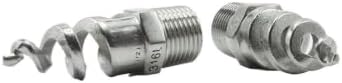 SS304 Spiral Cone Atomizing Nozzle, BSP Male Thread 1/4"-1", for Irrigation - Image 2
