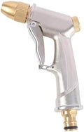 Metal Brass Nozzle High Pressure Spray Gun Garden Hose Pipe Water for Lawn Wash Sprinkler Sprayer Adjustable Tool(Water gun 1PC) by Unknown