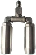 High Pressure Washer Rotating Dual Turbo Nozzle Spray Tip1/4" 4000PSI 4-6GPM Replacement Nozzle Spray Tip Garden Cleaning Tool(5000psi nozzle) by Unknown