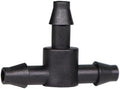 Three-Way Drip Irrigation Connector Hose Barb Connector Suitable For Sprinkler Irrigation System 4mm/7mm Pipes(500 PCS) by Unknown