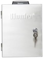 Hunter XC Hybrid Solar Sprinkler Controller, 6 Zone Irrigation Timer, Programmable Outdoor Automatic Irrigation Control, Stainless Steel Casing, (XCH-600-SS-P) - Image 3