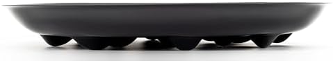 14 inch Black Flower Pot Saucers, 4 Pack - Image 2
