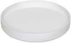 Plant Saucer for Indoors - 12 Inch Ceramic Plant Saucer Plant Water Catcher Tray Plant Pot Saucer Plant Drainage Tray, Durable Sturdy Flower Pot Saucers (Frosted White) by Fzfeiyy