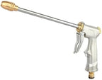 Heavy Duty Metal Garden Sprayer High Pressure Adjustable Water Hose Nozzle Multi Spray Gun for Plant Watering Irrigation(5) by Unknown
