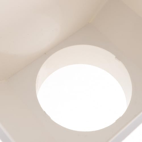 Rain Gutter Diverter PVC Downspout Connector for Outdoor Water Collection System, 110mm Standard Rainwater Drain Funnel Compatible with Gutter Downspouts - Image 5