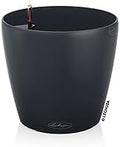 Classico Color 28 Slate, Self-Watering Round Planter, D11 H10.2 in by LECHUZA