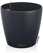 Classico Color 28 Slate, Self-Watering Round Planter, D11 H10.2 in by LECHUZA