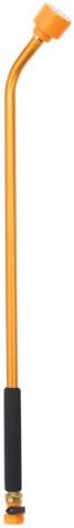 Dramm Sunrise Soft Rain Watering Spray Wand – 30” Long, Orange– Gentle Full-Flow Spray with Shut-Off Valve & 8” Foam Grip – Lightweight & Durable for Gardens, Hanging Baskets & Planters by DRAMM