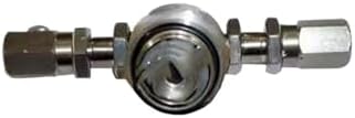 Stainless Steel 360 Degree Rotating Nozzle Intelligent Rotating Nozzle 200bar High Pressure for Car Washing Machine(3/4 Circular 2.0mm) - Image 3