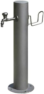 Cylindrical Garden Water Column Freestanding Outdoor Water Tap with Hose Holder,Antifreeze Water Hydrant Heavy-Duty Garden Water Fountain(50x20.5cm) by PZEOB