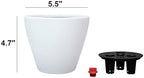Self-Watering Planters, 2-Pack, 10.2 Inch, White - Image 5