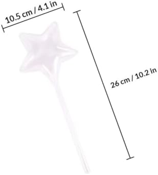 NUOBESTY 3pcs Glass Star Self Watering Bulb, Visible Water Level - Image 2