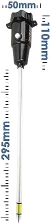 Long Probe Deep Soil Moisture Meter 2 In-1 Tester-Professional Test Hygrometer For Large Gardening Farming Soil Meter Digital For Indoor Gardening Outdoor Long Probe Tester - Image 4